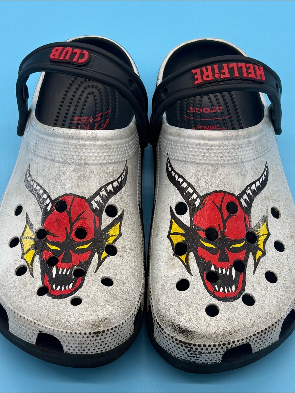 Crocs x Stranger Things Hellfire Club Classic Clogs Men’s 10 Women’s 12